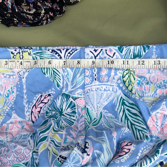 Lilly Pulitzer Georgia May Palazzo Blue Peri Pants Womens size M / L - Picture 4 of 11